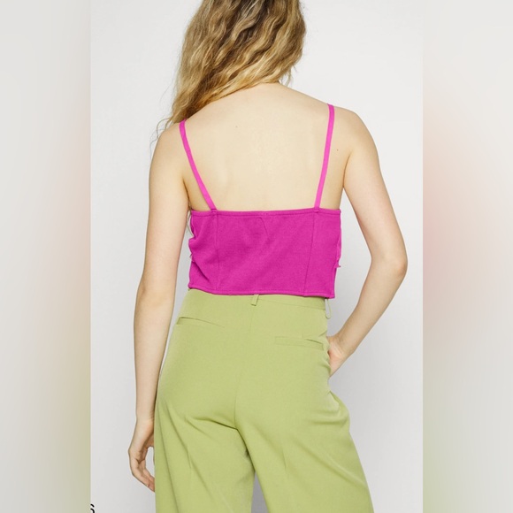 FREE PEOPLE HAVE MY HEART CROP TOP MEDIUM BNWT - Picture 3 of 8